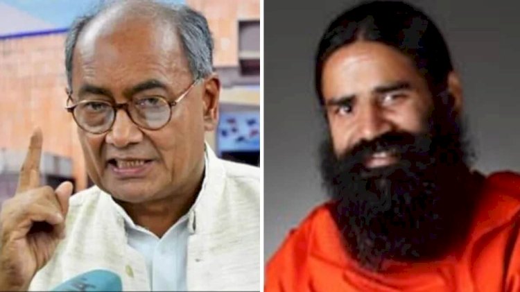 दिग्विजय सिंह ने दर्ज कराई शिकायत ‘रूह अफजा’ पर दिए बयान को लेकर मुश्किल में पड़ सकते बाबा रामदेव,