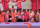 बजरंग सेवादल संगठन के द्वारा भारतीय सेना के सम्मान में तिरंगा रैली तथा जनसभा का आयोजन