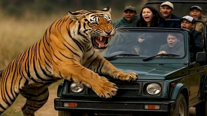 रेंज ऑफिसर को ही खींच ले गया बाघ, वन कर्मियों ने पीछा किया लेकिन नहीं बचा पाए जान