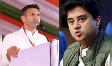 जीतू पटवारी बोले-सिंधिया बाराती घोड़े, सत्ता के आसपास नाचते हैं: बीजेपी MLA का जवाब-ज्योतिरादित्य कोहिनूर हैं, कांग्रेस उन्हें कबाड़ समझती थी