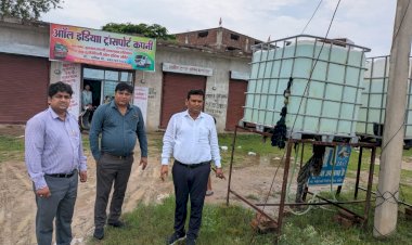 हाईवे पर स्थित यूरिया पंपों की संयुक्त छापेमारी, 7 संचालकों को नोटिस, 6 के भरे गए सैंपल