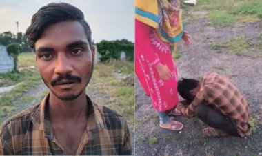 लव जिहाद’ के आरोप में मुस्लिम युवक को चप्पलों से पीटा, पुलिस ने दर्ज किया मामला,आदिवासी लड़की को परेशान कर रहा था  युवक