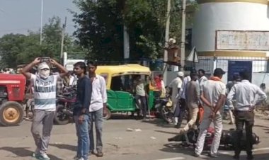 बस के नीचे फंसकर आधा किमी घिसटा युवक, मौत: रोको-रोको चिल्लाता रहा मजदूर, 500 मीटर तक घसीटता रहा बस ड्राइव