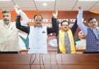 AAP को झटका,पूर्व MLA राजेश गुप्ता BJP में शामिल,आंसू छलकाते हुए  बोले गुप्ता  -मेरा फोन भी नहीं उठाते हैं अरविंद केजरीवाल
