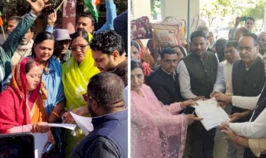 BJP मंत्री प्रतिमा बागरी की नेम प्लेट पर कालिख पोती; आवास में घुसे कांग्रेस कार्यकर्ता,इस्तीफे की मांग तेज