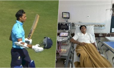यशस्वी जायसवाल अस्पताल में भर्ती, भारतीय क्रिकेटर की अचानक बिगड़ी तबीयत, फैंस में बढ़ी चिंता
