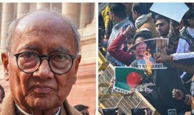पूर्व मुख्यमंत्री दिग्विजय सिंह का विवादित बयान,भारत में अल्पसंख्यकों पर कार्रवाई का हो रहा रिएक्शन,बांग्लादेश में हिंदुओं पर अत्याचार पर सियासत तेज