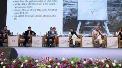 मुख्यमंत्री मोहन यादव और सिंधिया ने बताया कैसे बनेगा भारत नंबर 1,वायईएफ भारत समिट 2025 का आयोजन: कहा-एक साल में दो शहरों में मेट्रो शुरू करने वाला मप्र पहला राज्य