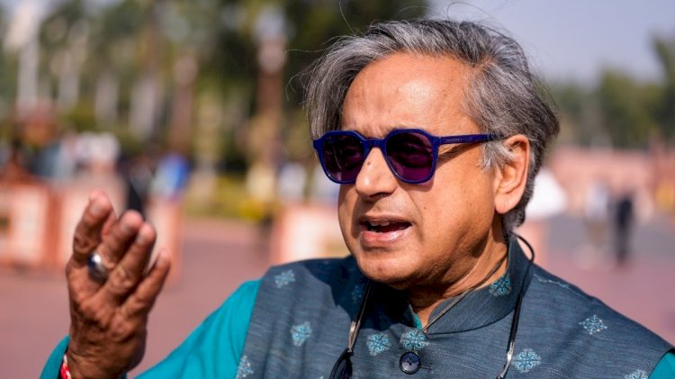 शशि थरूर का बड़ा बयान - प्रधानमंत्री का हारना भारत के हारने जैसा:विदेश नीति पार्टी नहीं, देश की होती है; पाकिस्तान से खतरे को नजरअंदाज न करें