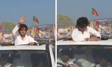 महाआर्यमन सिंधिया का दौरा रद्द, दिल्ली रवाना:रोड शो के दौरान हुए चोटिल, गाड़ी में अचानक ब्रेक लगने से हुआ हादसा