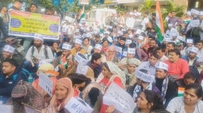 राजधानी की सड़कों पर हजारों अभ्यर्थी शिक्षक, 2 हजार से ज्यादा भावी शिक्षकों का प्रदर्शन,मध्यप्रदेश शिक्षक भर्ती में पद बढ़ाने की मांग, DPI का किया घेराव