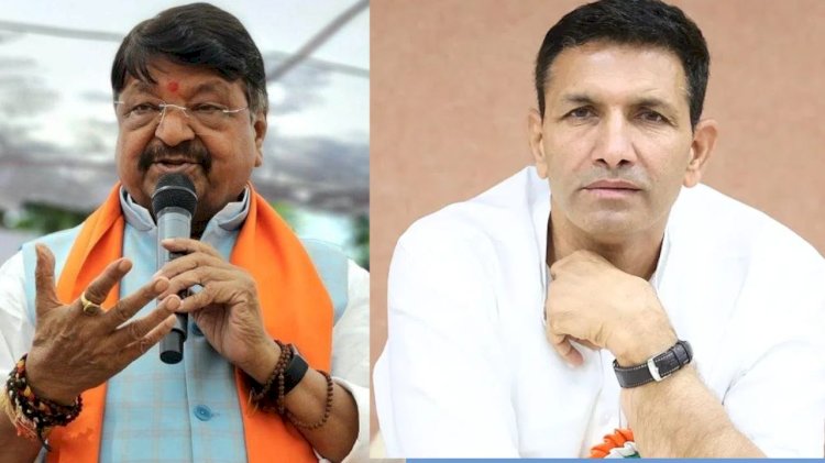 कैलाश विजयवर्गीय ने कांग्रेस को दी चुनौती, जीतू पटवारी ने किया पलटवार, अमृत की जगह जहर पिलाते हो