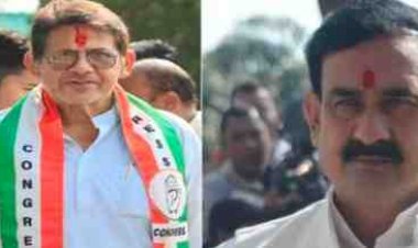 दतिया उपचुनाव में गरजे नरोत्तम मिश्रा: बोले- "वो नहीं जीता था, मैं हारा था"; जीतू पटवारी और राजेंद्र भारती को बताया 'फेसबुकिया नेता'