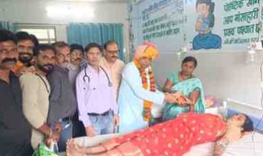 मां नर्मदा का पूजन, संत की समाधि पर लिया आशीर्वाद; पूर्व विधायक राजेन्द्र सिंह राजपूत का जन्मदिन सेवा और सादगी के साथ मनाया