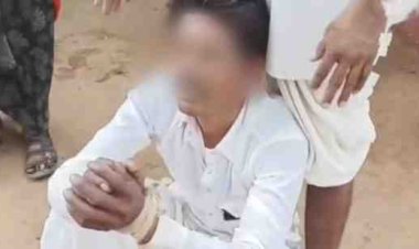 जूतों की माला पहनाकर किया अपमान, वीडियो वायरल होने के बाद शख्स ने खाया जहर; गुना में सनसनी