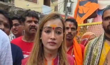 खड़े हनुमान मंदिर विवाद पर साध्वी हर्षानंद का बड़ा ऐलान, सरकार-प्रशासन को 2 दिन का अल्टीमेटम; मांगें नहीं मानीं तो अनशन और आंदोलन की चेतावनी