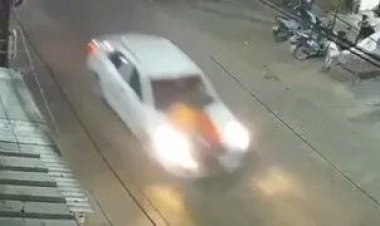 पिता-पुत्र को बोनट पर लटकाकर 4 किलोमीटर तक दौड़ाई कार, ‘हम मर जाएंगे’ कहते रहे दोनों, धार में सनसनी